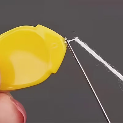 5pcs Thumb Needle Threader, Quick Needle Threader Auxiliary Automatic Needle Recognition Thumb Universal Sewing Threader