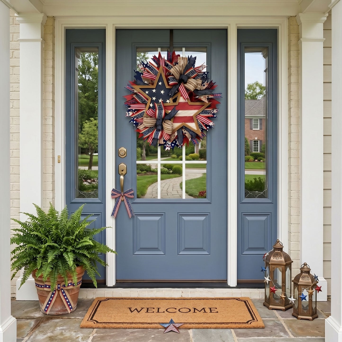 🔥Hang it with pride🔥This Wreath Wasn’t Made to Decorate — It Was Made to Remember