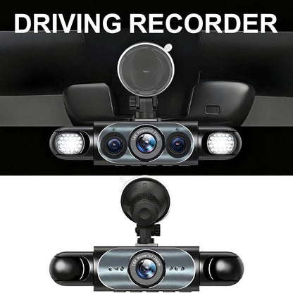 🚗4-Channel 1080P Dash Camera with Night Vision