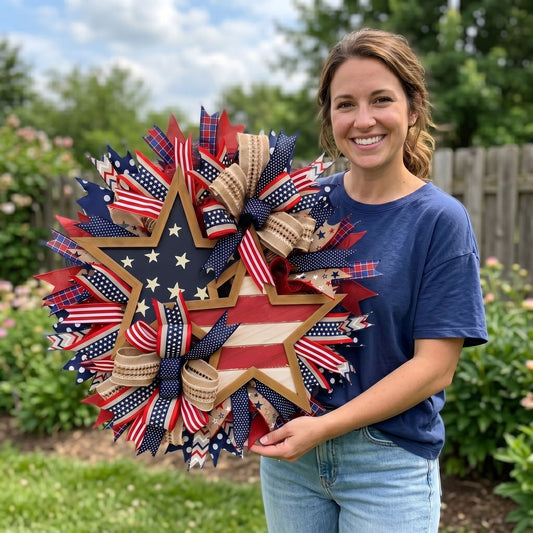 🔥Hang it with pride🔥This Wreath Wasn’t Made to Decorate — It Was Made to Remember