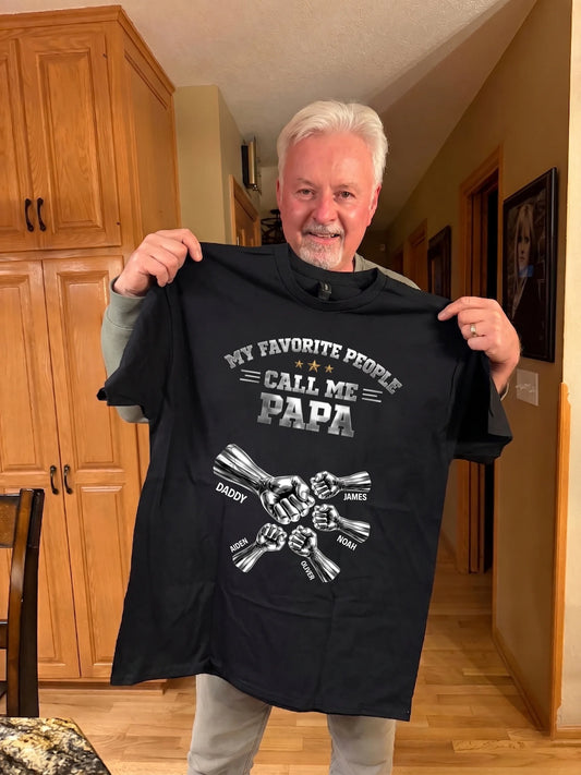 Favorite People - Personalized Custom Shirt