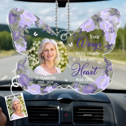 Custom Car Ornament - Personalized Sympathy Gift For Family Members