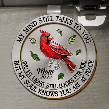 Custom Custom Shaped Car Visor Clip-Personalized Sympathy Gift For Family Members