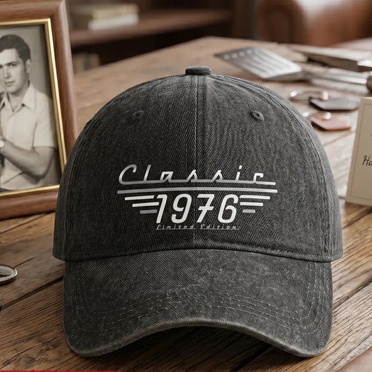 Custom Cap - Personalized Father's Day Birthday Gifts For Dad, Grandpa