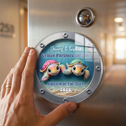 Happy Sailing Turtle Couple Personalized Cruise Ship_yythk (1)