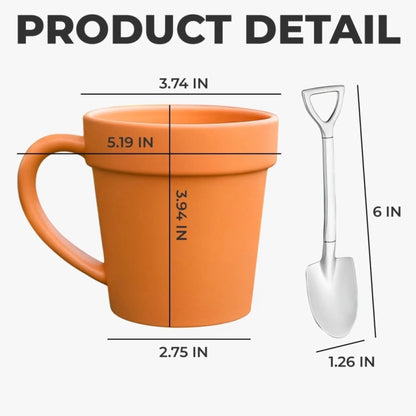 Custom Plant Pot Ceramic Mug - Personalized Birthda (2)
