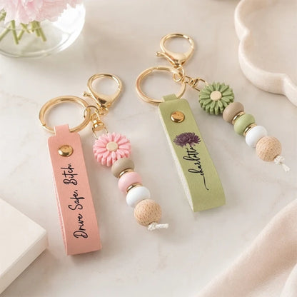 Customize_Message_For_Besties_With_Birth_Flower_Personalized_Beaded_Keychain_2