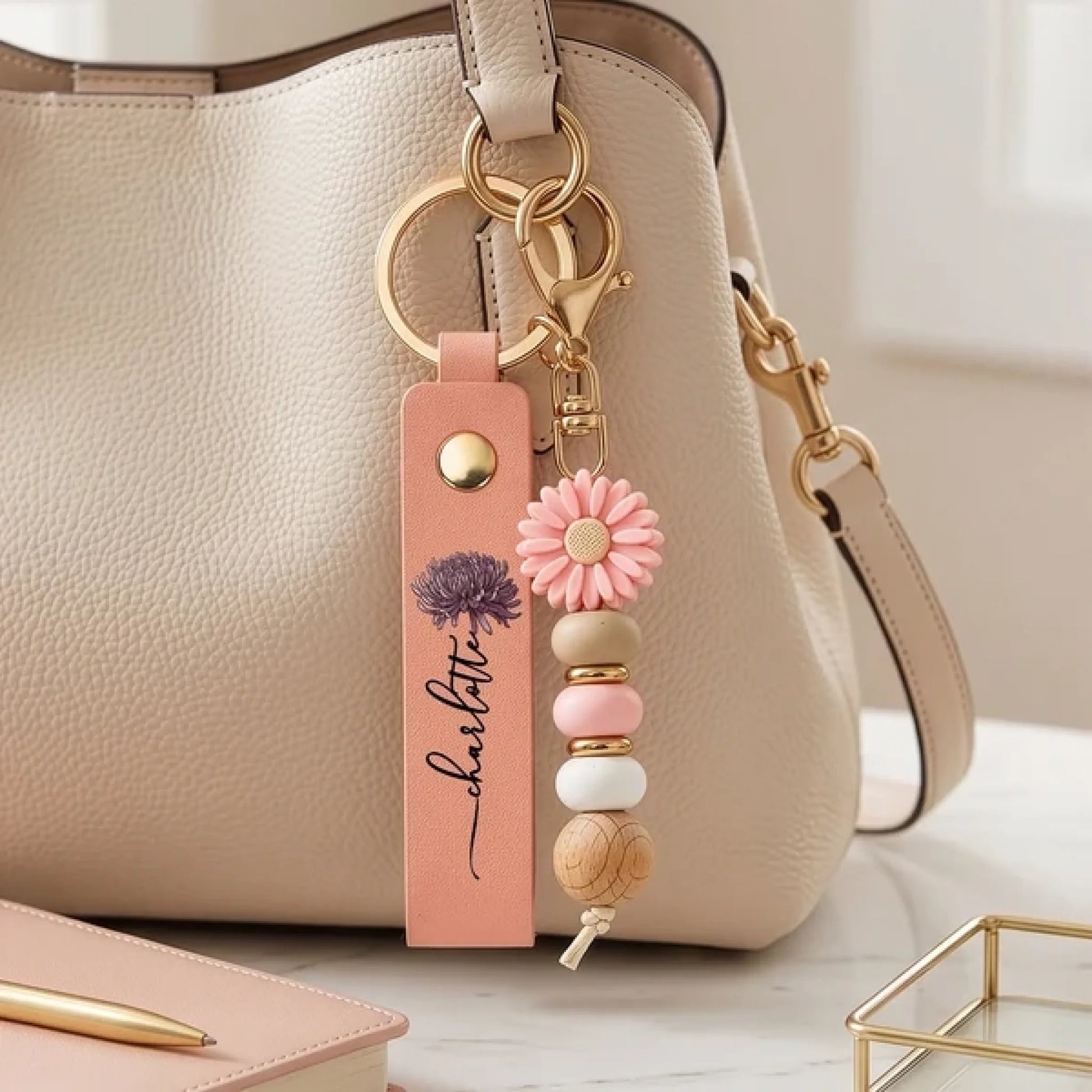 Customize_Message_For_Besties_With_Birth_Flower_Personalized_Beaded_Keychain_6