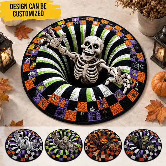 Spooky Season Runs In Family - Personalized Doormat