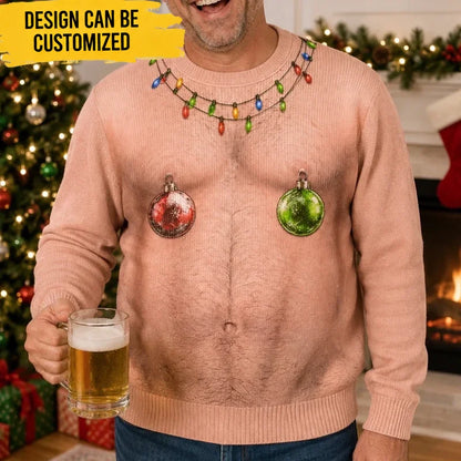 Custom Funny Ugly Sweatshirt - Personalized Birthday Gifts For Husband, Son, Grandson, Brother, Grandpa, Dad, Yourself - Still A Work In Progress
