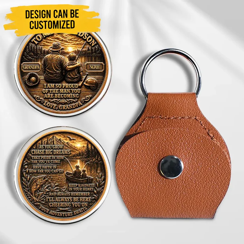Make Grandpa Proud Always - Custom Pocket Hug
