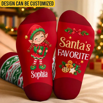 Custom Crew Socks - Personalized Christmas Birthday Gifts For Mom, Dad, Brother, Sister - Bringing Joy Everywhere