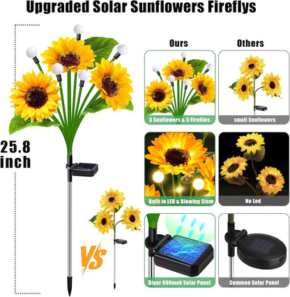 🌻Mother's Day Sale 49% OFF- 🌞Solar LED Sunflower Garden Lights